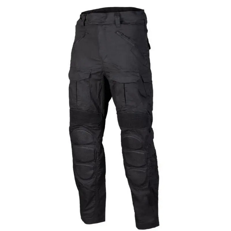 pantalone nero chimera mimetica