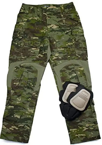 Pantalone con ginocchiere g3 3d Multicam Tropic