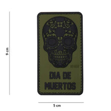 Carica l&#39;immagine nel visualizzatore di Gallery, patch dia de muertos verde
