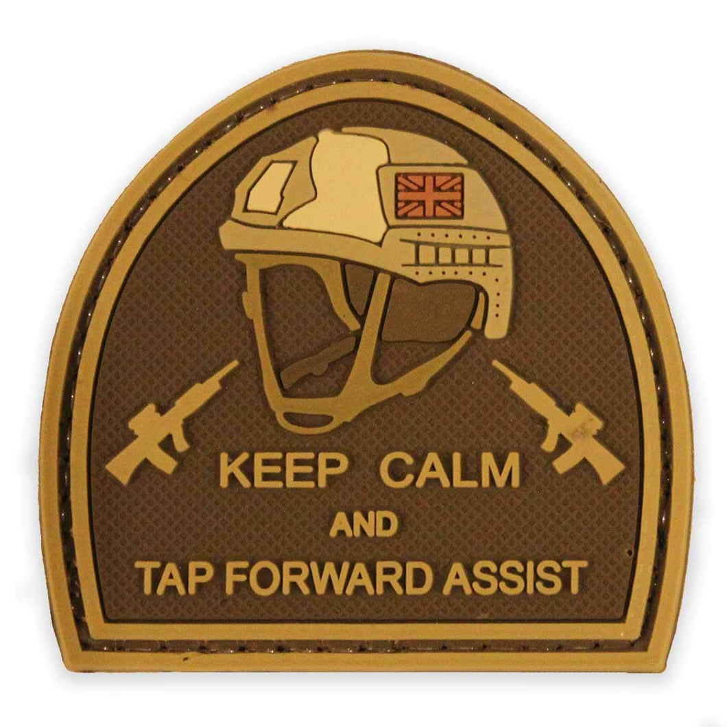 Patch 3D PVC Keep Calm 101 Inc