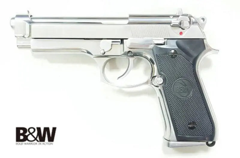 pistola softair m92 silver a gas