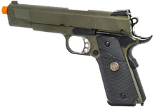 Carica l&#39;immagine nel visualizzatore di Gallery, pistola we 1911 od green scarrellante
