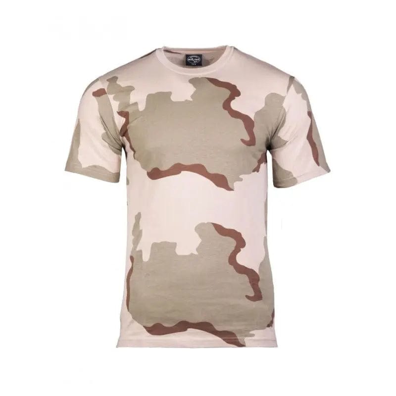 t-shirt desert 3 colori miltec | softair and game